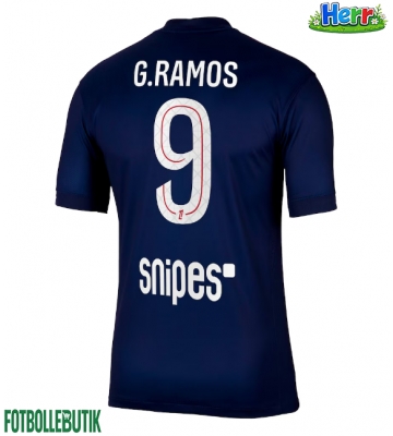 Paris Saint-Germain Goncalo Ramos #9 Hemmatröja 2025-26 Kortärmad